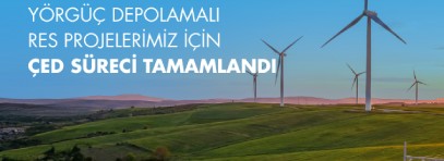 IC Enterra’nın Depolamalı Yörgüç RES Projesi İçin ÇED Süreci Tamamlandı